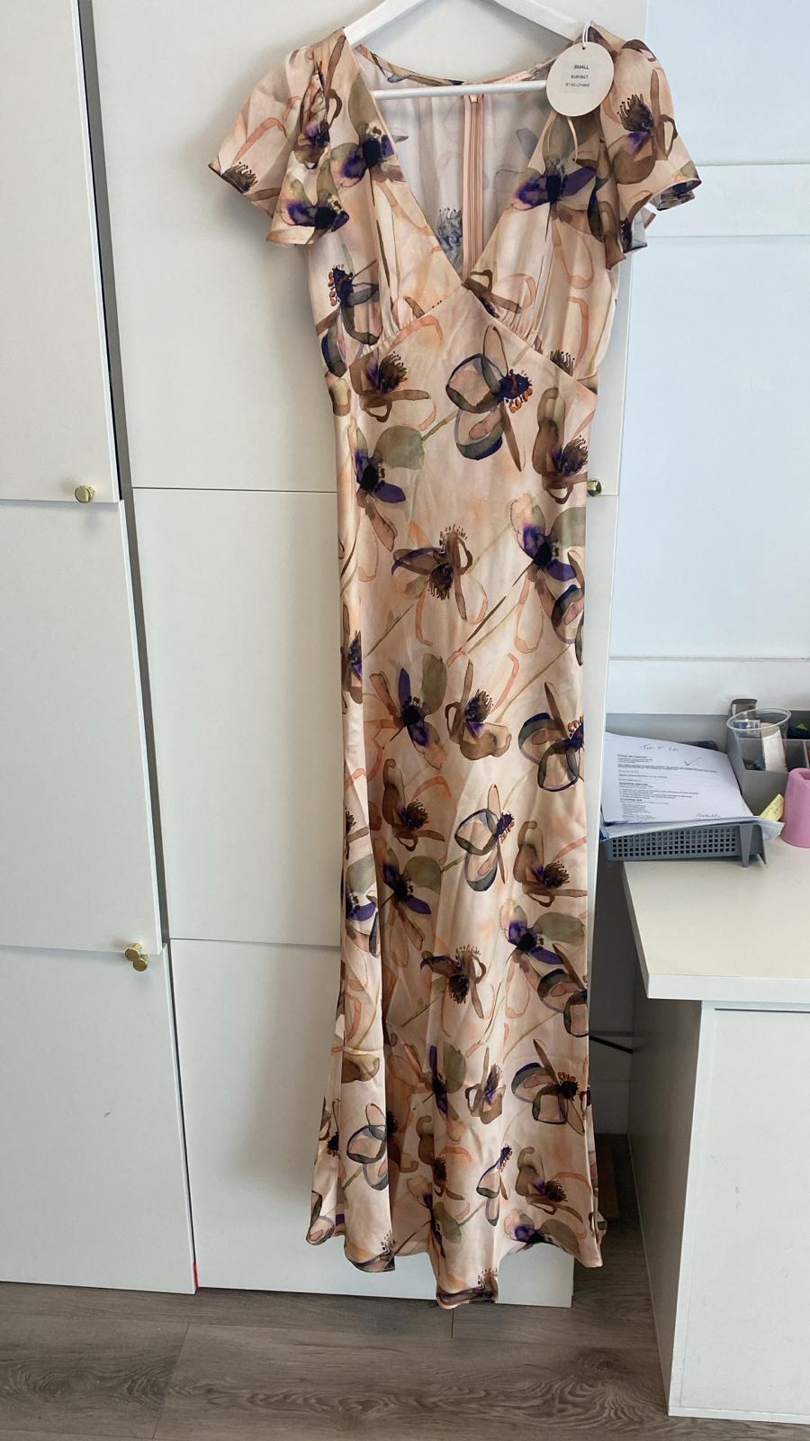 1 *DONE LD10915 CAP SLEEVE FLORAL MAXI LUXXEL-Oh Hello Clothing