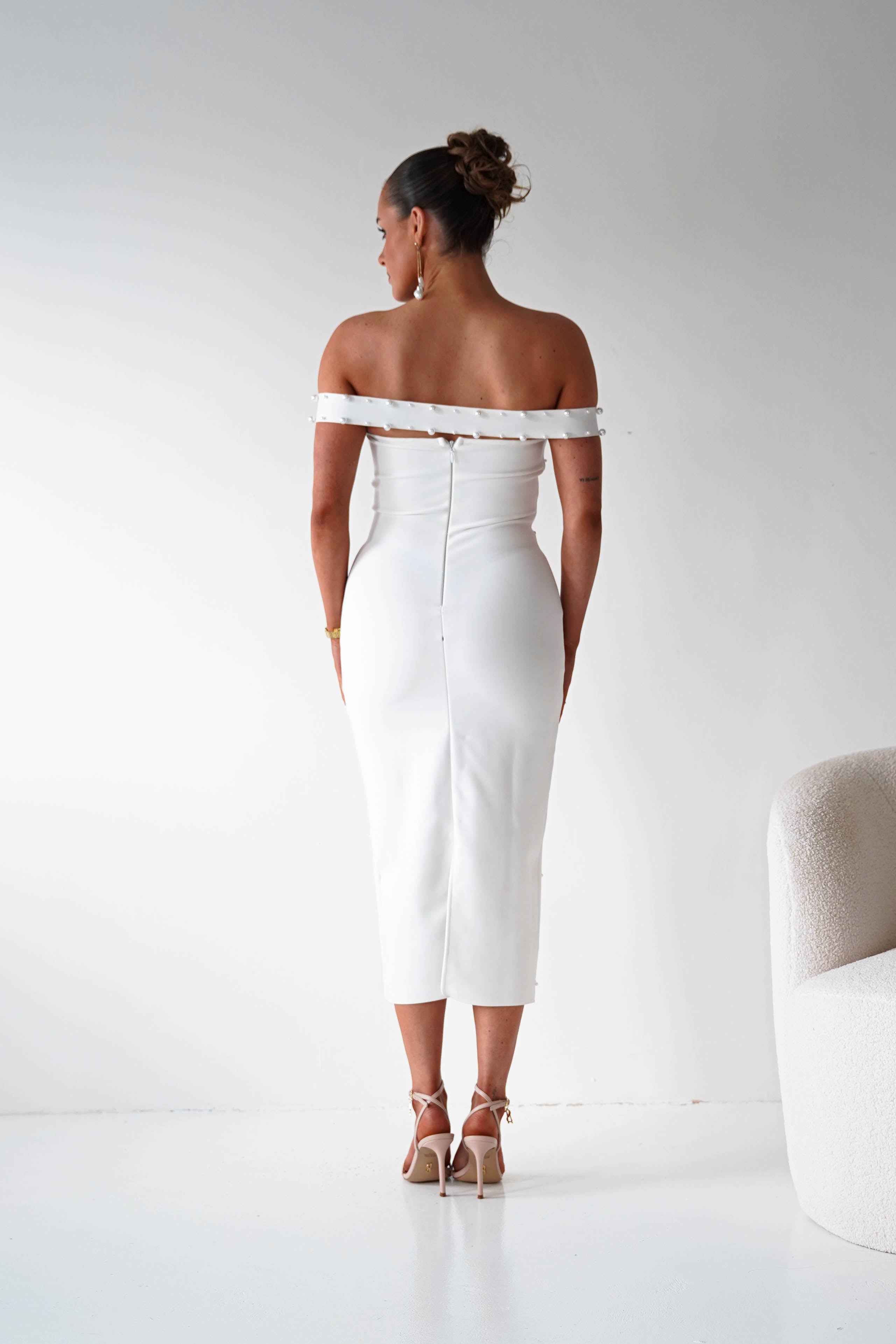 Oh Hello Clothing Women > Clothing > Dresses 1*DONE-Blayke Bodycon Bandage Maxi Dress |NEW COLOUR WHITE