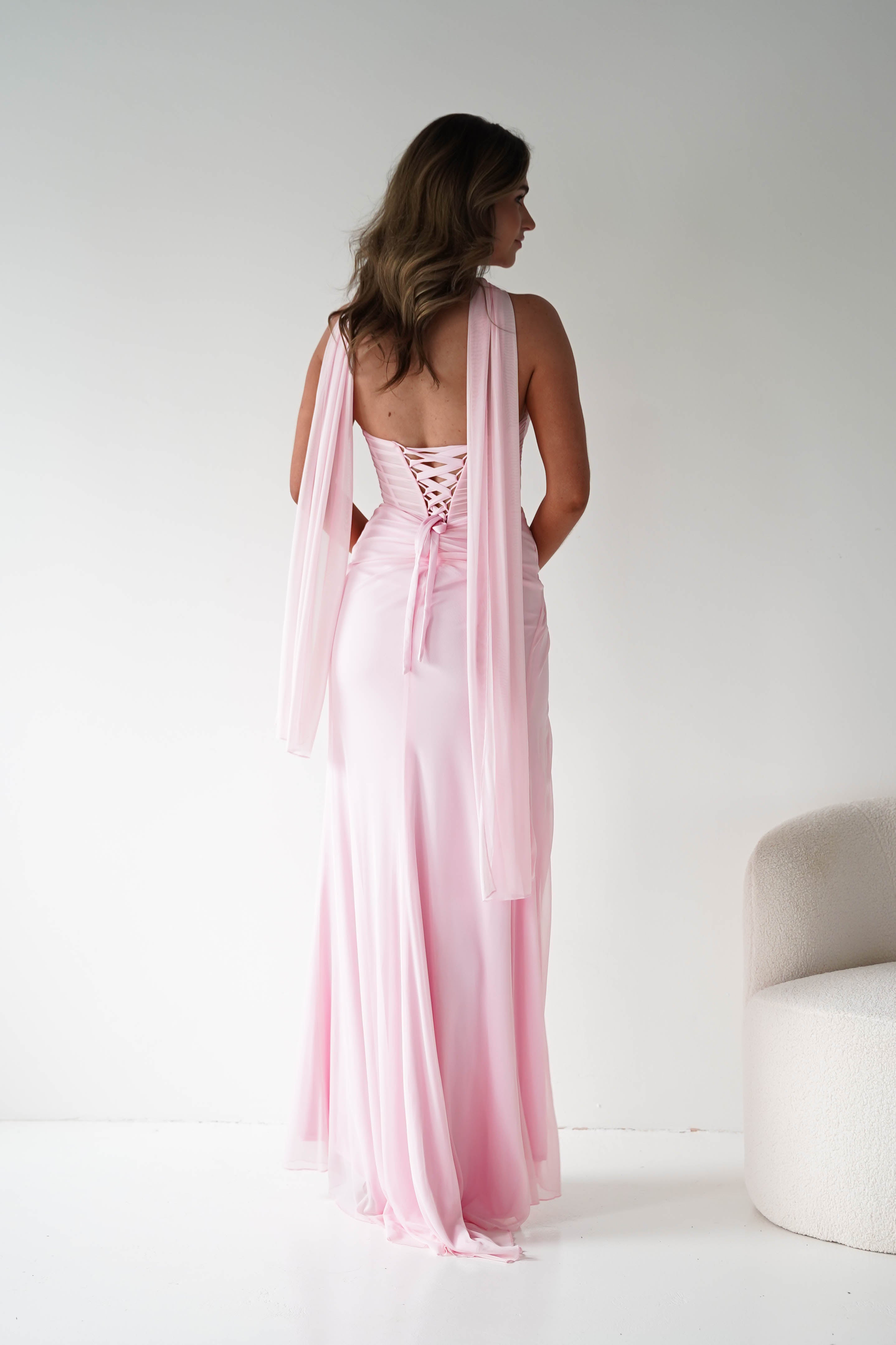 Oh Hello Clothing Women > Clothing > Dresses 1*DONE-CD383- PINK GOWN