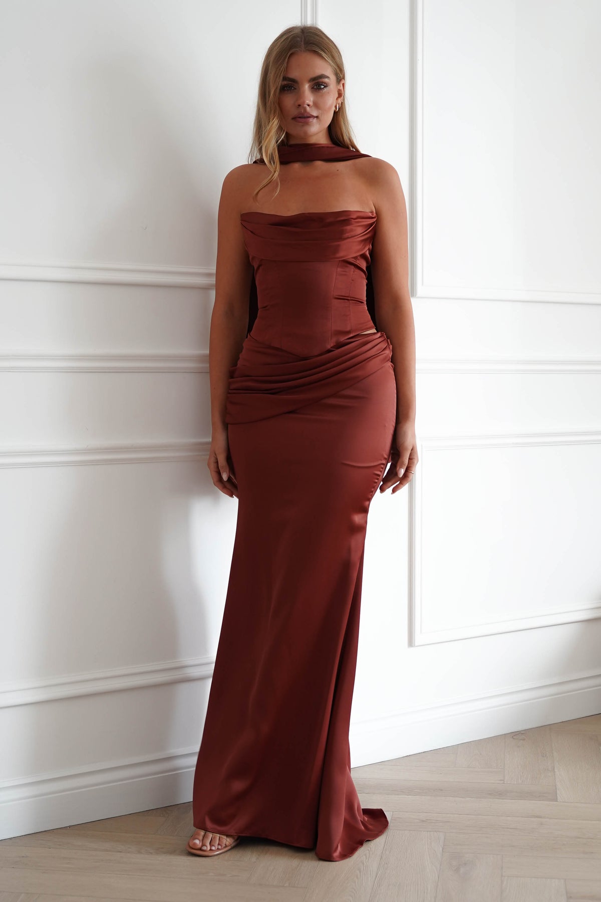 Oh Hello Clothing Women > Clothing > Dresses 1*DONE- CINDERALLA-7439-SIENNA TWO PIECE WITH MATCHING SCARF