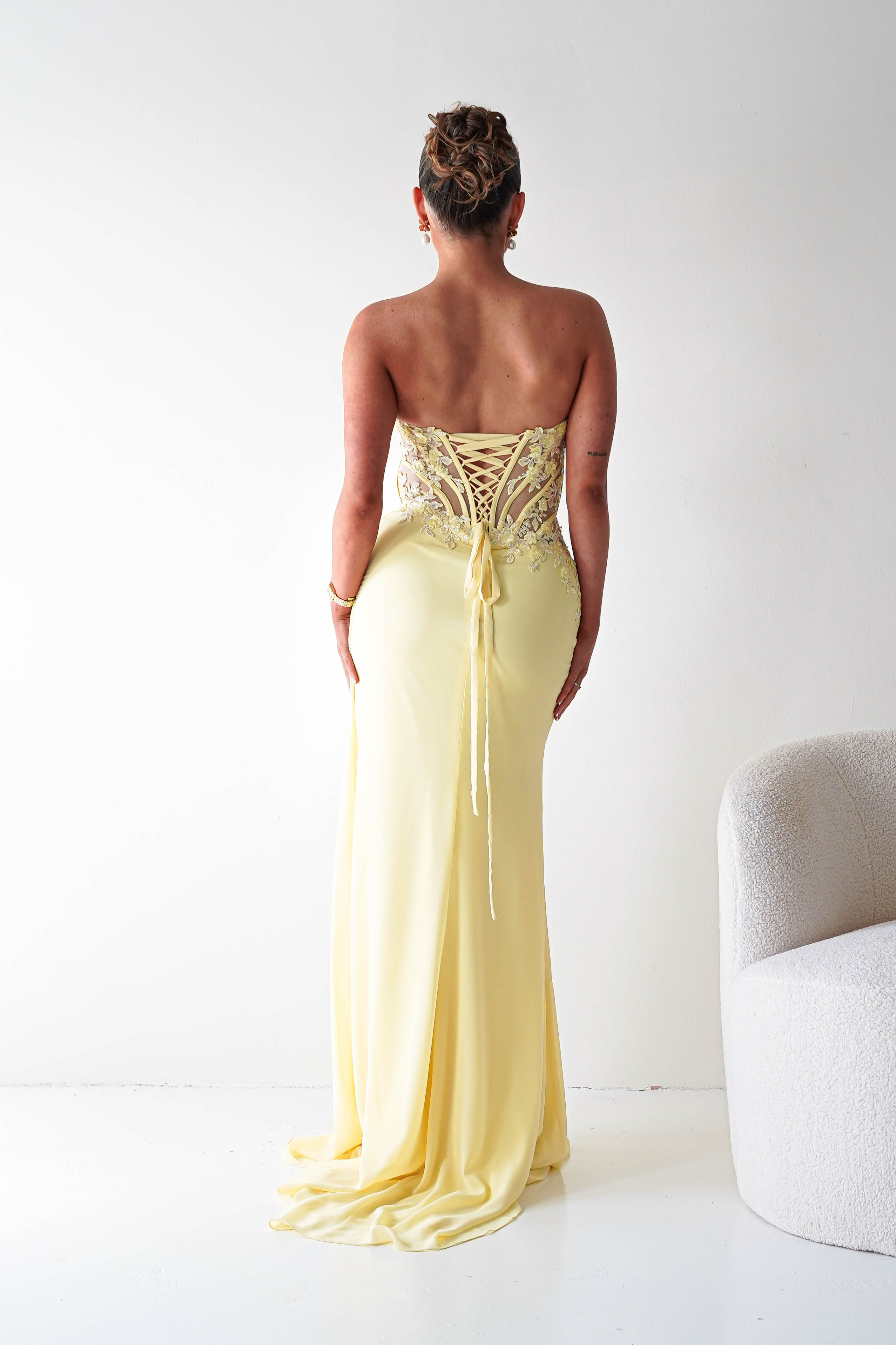 Oh Hello Clothing Women > Clothing > Dresses 1*DONE - Cinderalla-CD397-YELLOW GOWN (Copy)