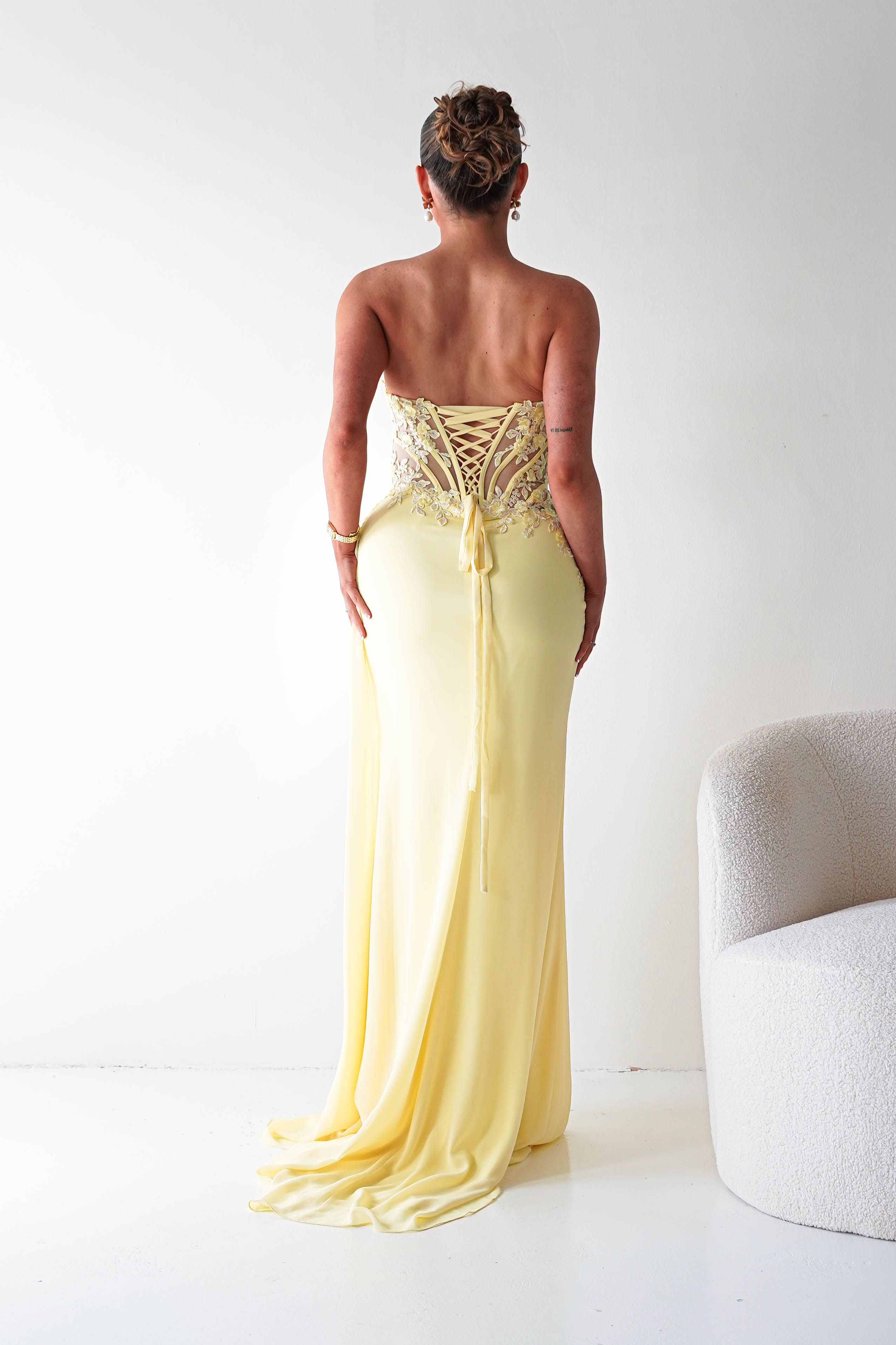 Oh Hello Clothing Women > Clothing > Dresses 1*DONE - Cinderalla-CD397-YELLOW GOWN (Copy)
