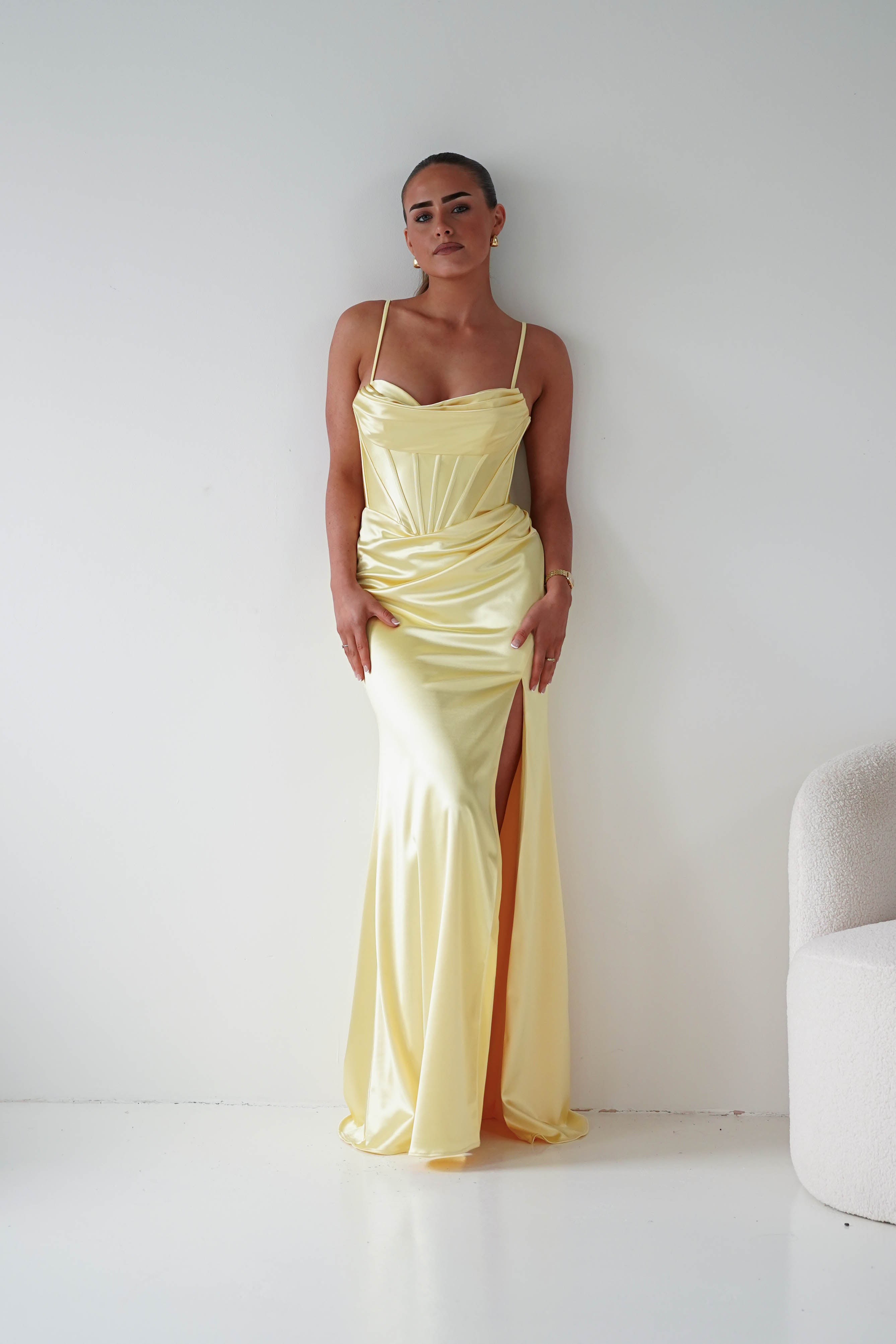 Oh Hello Clothing Women > Clothing > Dresses 1*DONE - Cinderalla-t815- New colour Yellow