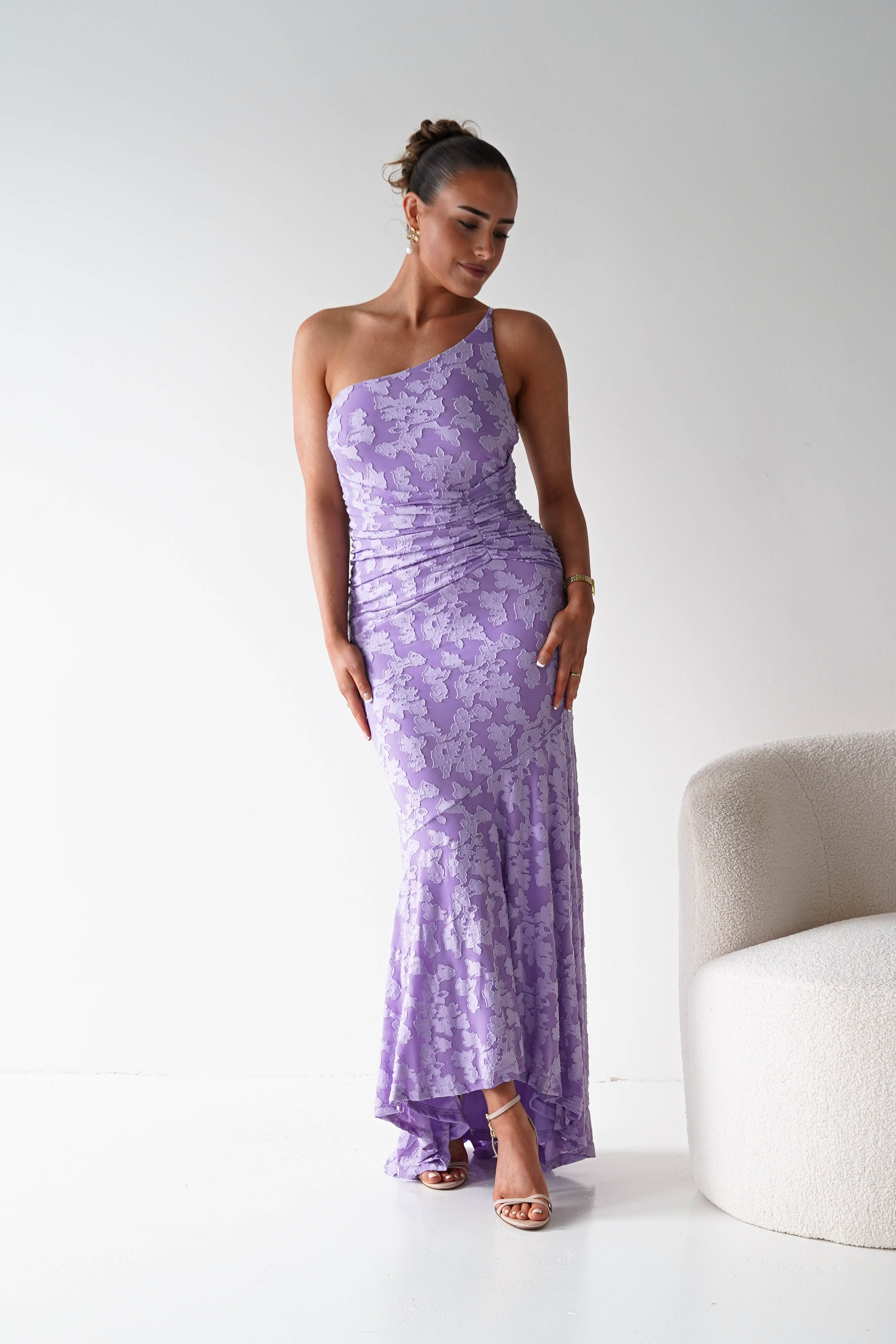 Oh Hello Clothing Women > Clothing > Dresses 1*DONE- SHAREENCOLLECTION-MD07517-6-PURPLE DRESS