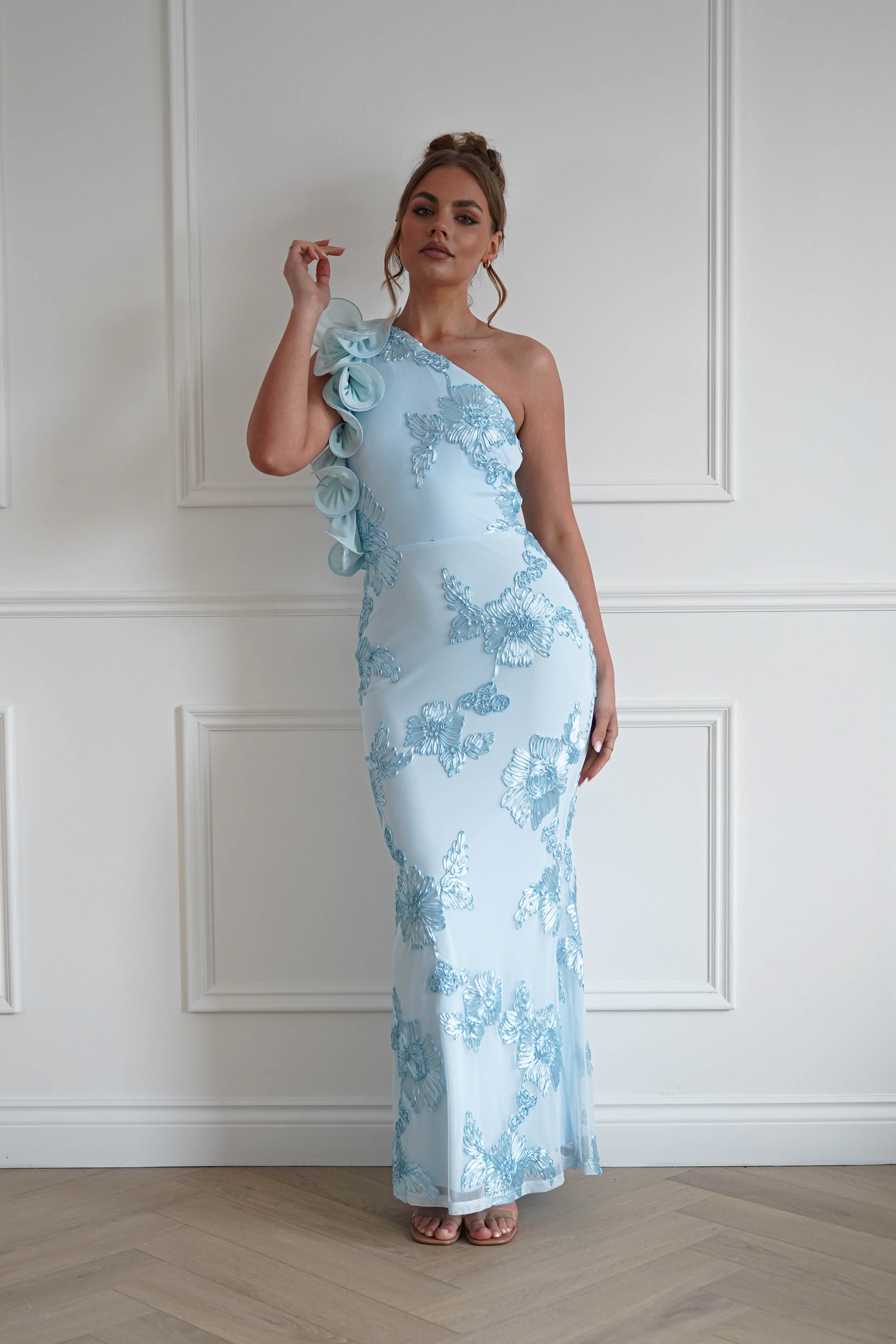 Oh Hello Clothing Women > Clothing > Dresses 1*DONE-Siren Bodycon Maxi Dress / new colour light blue