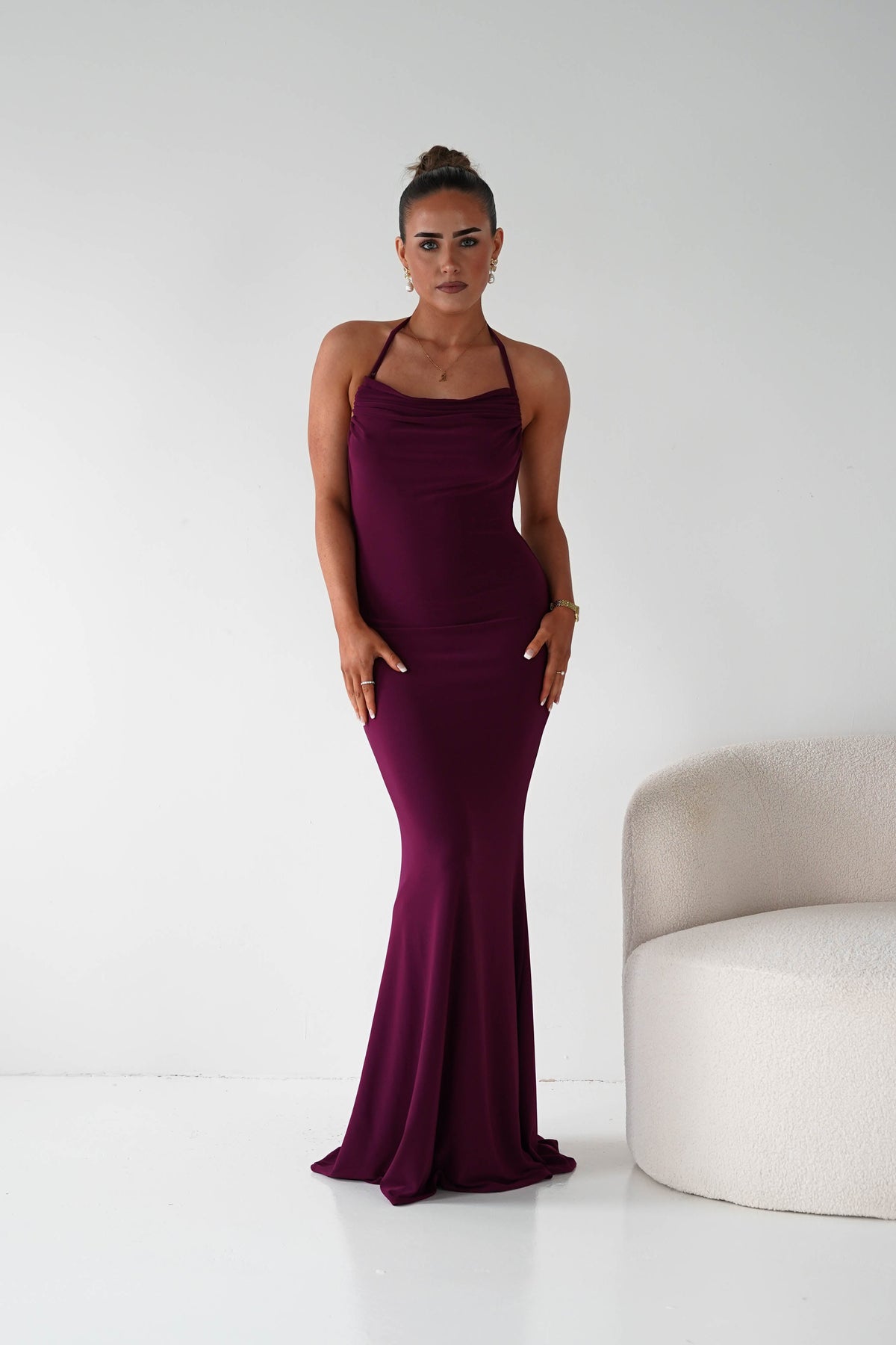 Maia Multi-Way Bodycon Maxi Dress | Wine-Oh Hello Clothing