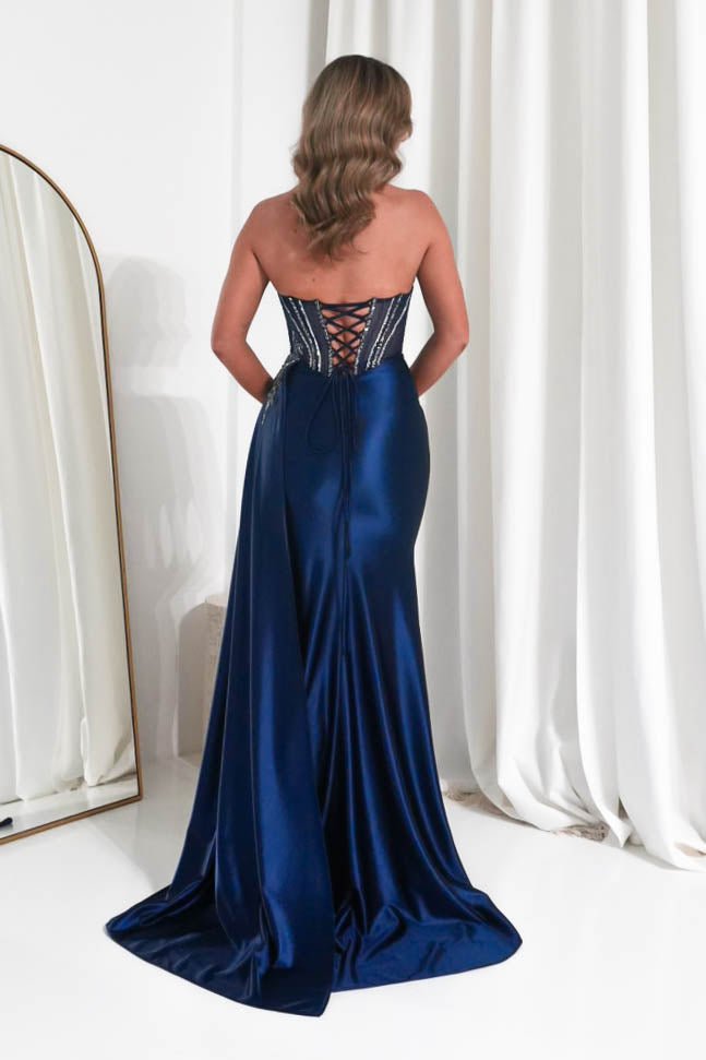 Oh Hello Clothing Dresses 1*DONE -CINDERALLA-CD722- NAVY GOWN
