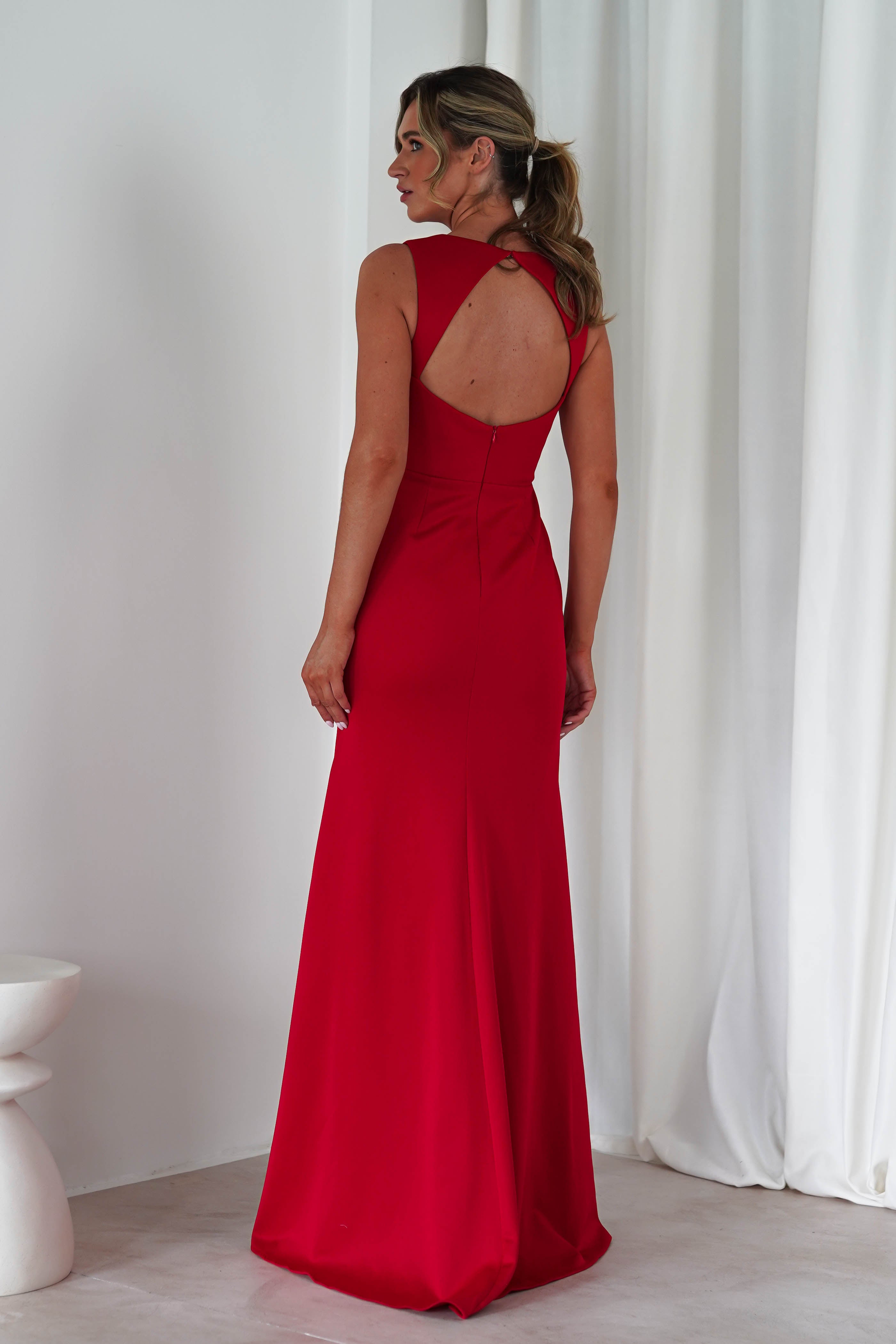 Kleo Bodycon Gown | Red | Debs & Prom | Formal Gown | Oh Hello Clothing