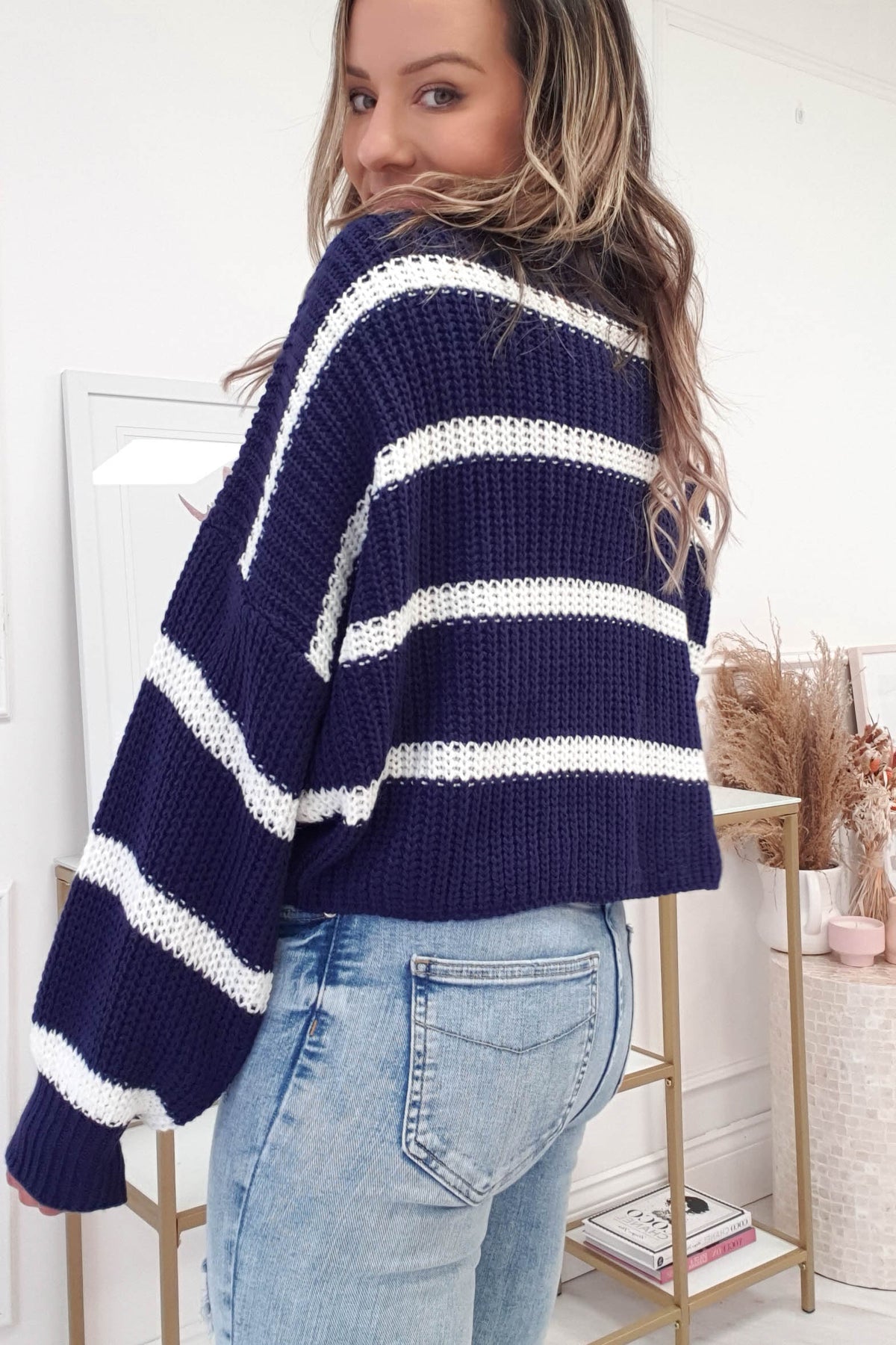 Catalina Striped Jumper | Navy-Oh Hello Clothing