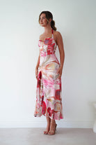 Oh Hello Clothing Women > Clothing > Dresses 1 *DONE- 64586D14 - RED FLORAL MESH - KAARLO
