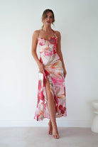 Oh Hello Clothing Women > Clothing > Dresses 1 *DONE- 64586D14 - RED FLORAL MESH - KAARLO