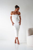 Oh Hello Clothing Women > Clothing > Dresses 1*DONE-Blayke Bodycon Bandage Maxi Dress |NEW COLOUR WHITE