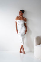 Oh Hello Clothing Women > Clothing > Dresses 1*DONE-Blayke Bodycon Bandage Maxi Dress |NEW COLOUR WHITE