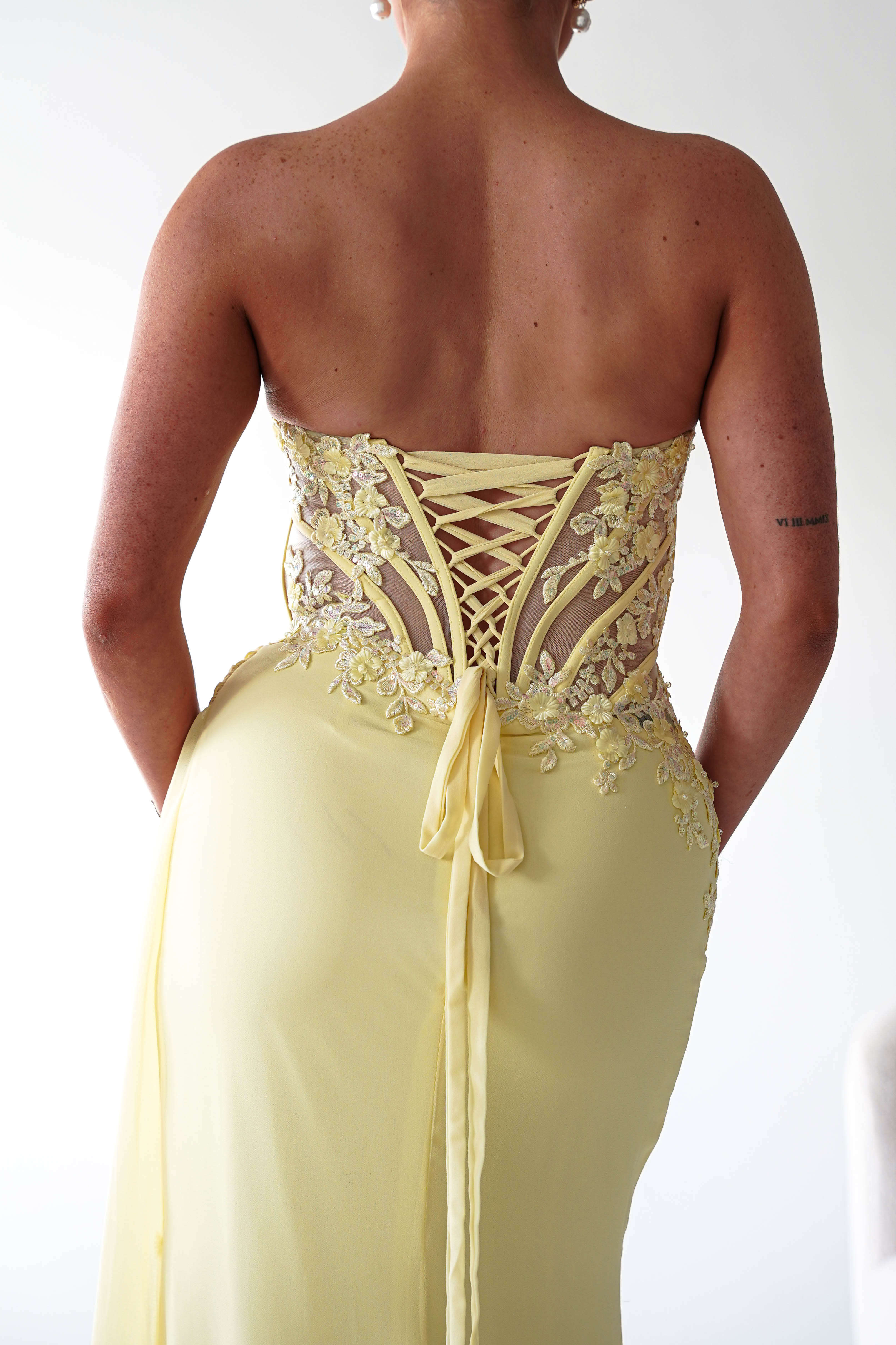 Oh Hello Clothing Women > Clothing > Dresses 1*DONE - Cinderalla-CD397-YELLOW GOWN (Copy)