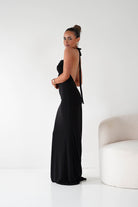 Oh Hello Clothing Women > Clothing > Dresses 1* DONE --CINDERALLA-T506-BLACK MAXI DRESS (Copy)