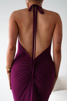 Oh Hello Clothing Women > Clothing > Dresses 1* DONE --CINDERALLA-T506-WINE MAXI DRESS (Copy) (Copy)