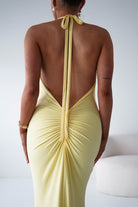 Oh Hello Clothing Women > Clothing > Dresses 1* DONE --CINDERALLA-T506-YELLOW MAXI DRESS