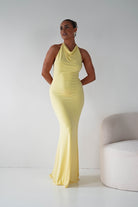Oh Hello Clothing Women > Clothing > Dresses 1* DONE --CINDERALLA-T506-YELLOW MAXI DRESS