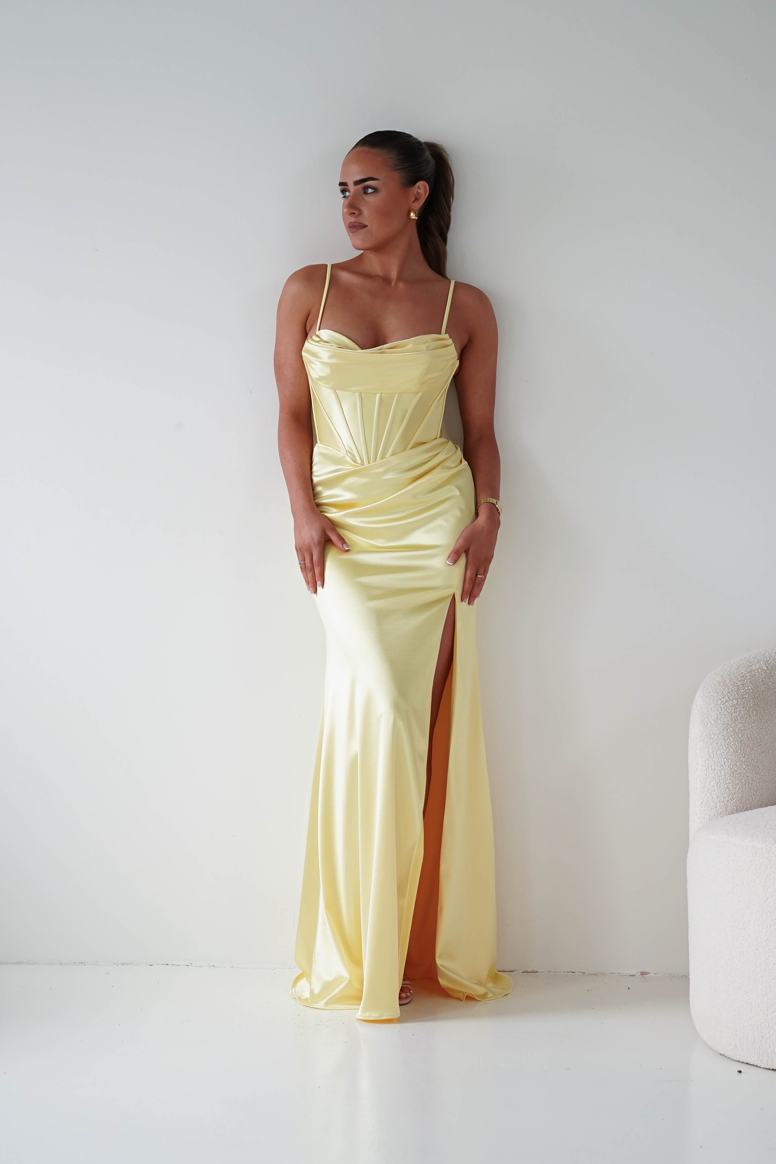 Oh Hello Clothing Women > Clothing > Dresses 1*DONE - Cinderalla-t815- New colour Yellow