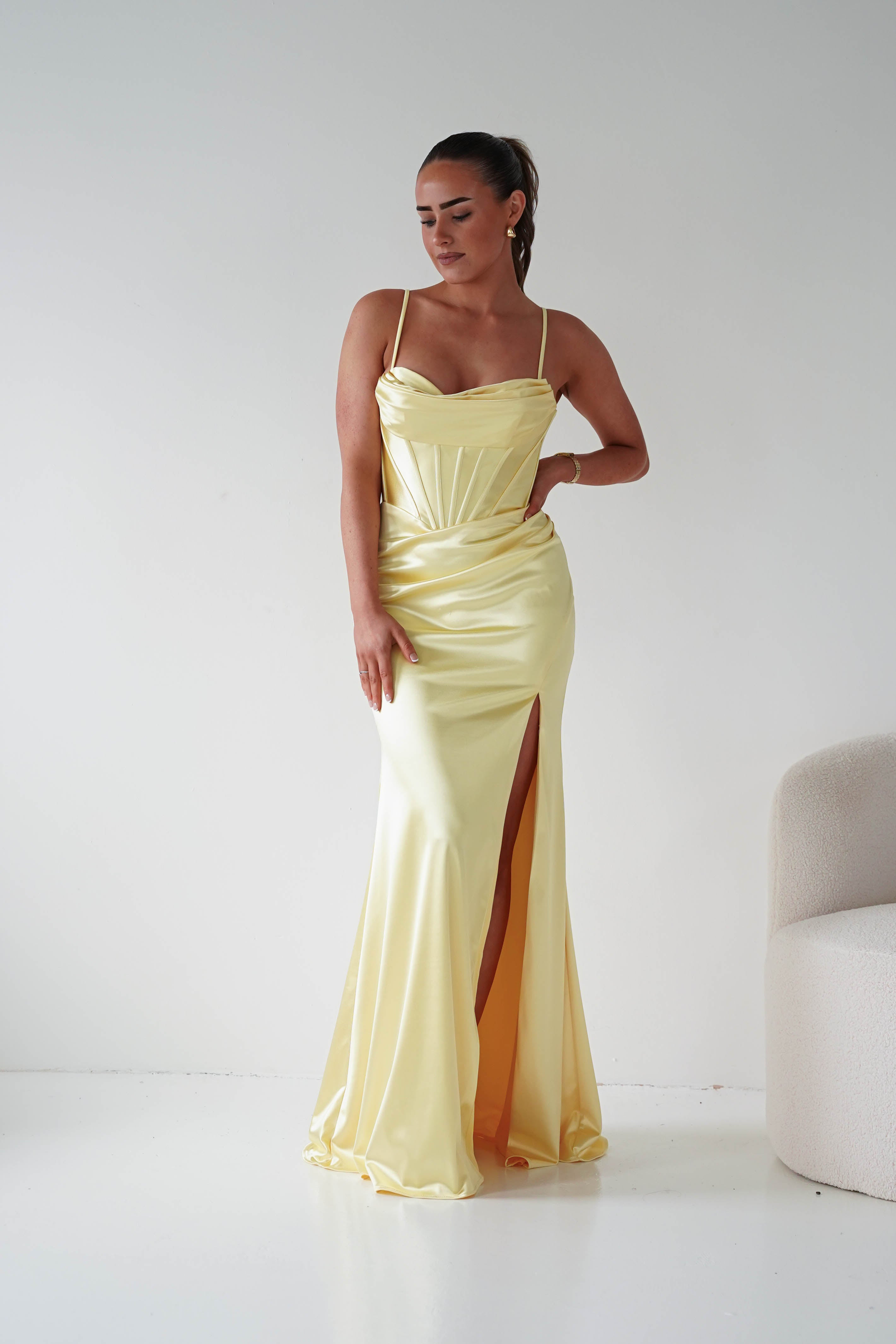 Oh Hello Clothing Women > Clothing > Dresses 1*DONE - Cinderalla-t815- New colour Yellow