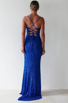 Clarisse Bodycon Sequin Gown | Royal Blue | Debs & Prom | Formal Gown | Oh Hello Clothing