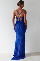 Clarisse Bodycon Sequin Gown | Royal Blue | Debs & Prom | Formal Gown | Oh Hello Clothing
