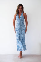 Oh Hello Clothing Women > Clothing > Dresses 1 *DONE CM6570J02 BLUE JAQUARD (LIKE TARA) KAARLO
