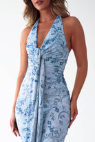 Oh Hello Clothing Women > Clothing > Dresses 1 *DONE CM6570J02 BLUE JAQUARD (LIKE TARA) KAARLO