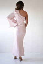 Sylvana Silky Maxi Dress Pink | Wedding Guest Dress | Maxi | Oh Hello Clothing