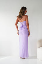 Oh Hello Clothing Women > Clothing > Dresses 1*DONE-Finn Strapless Draped Maxi Dress | LAVENDER