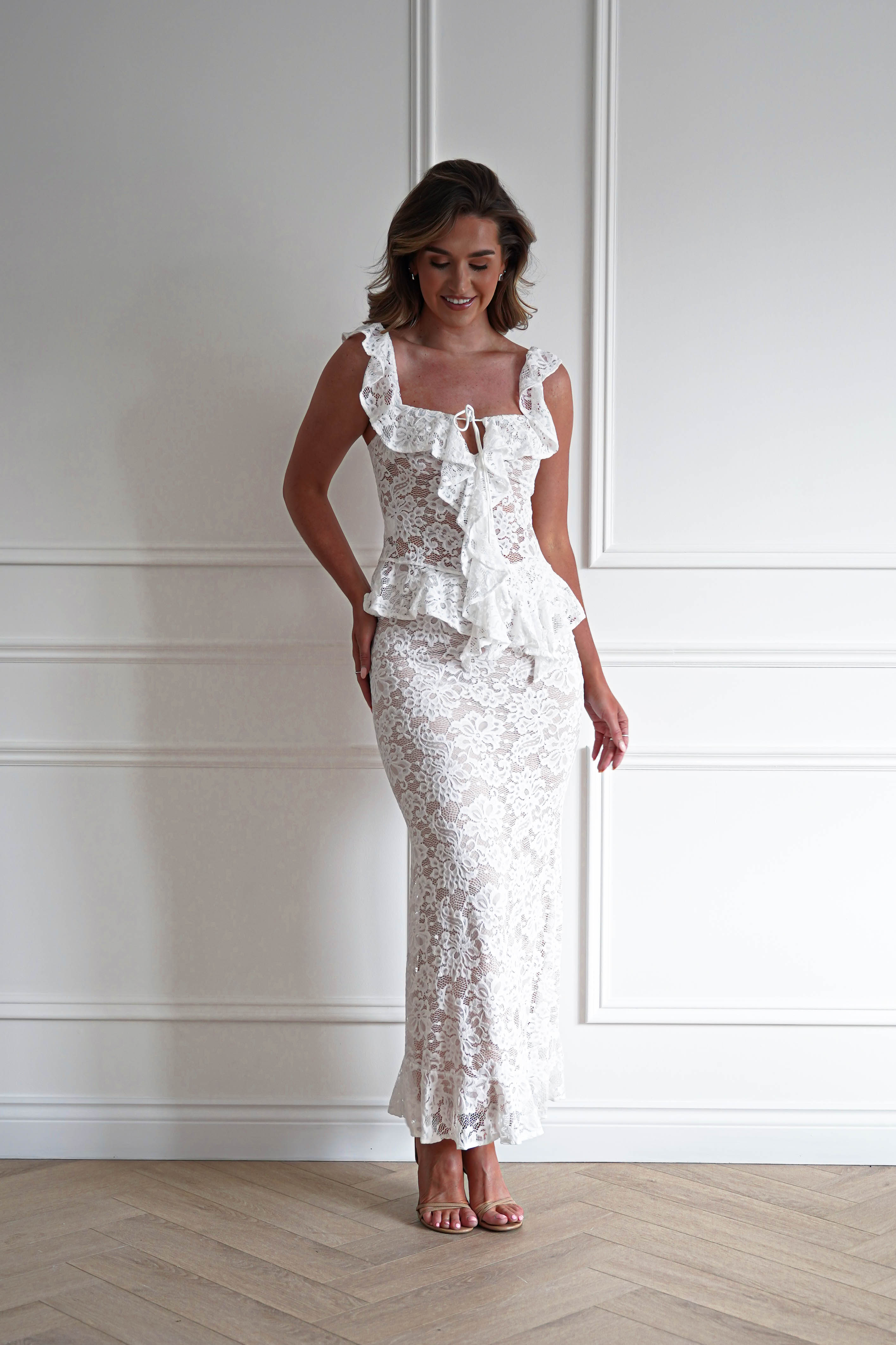 Oh Hello Clothing Women > Clothing > Dresses 1*DONE-INDIKAH- CM6642D-MATCHING LACE SET