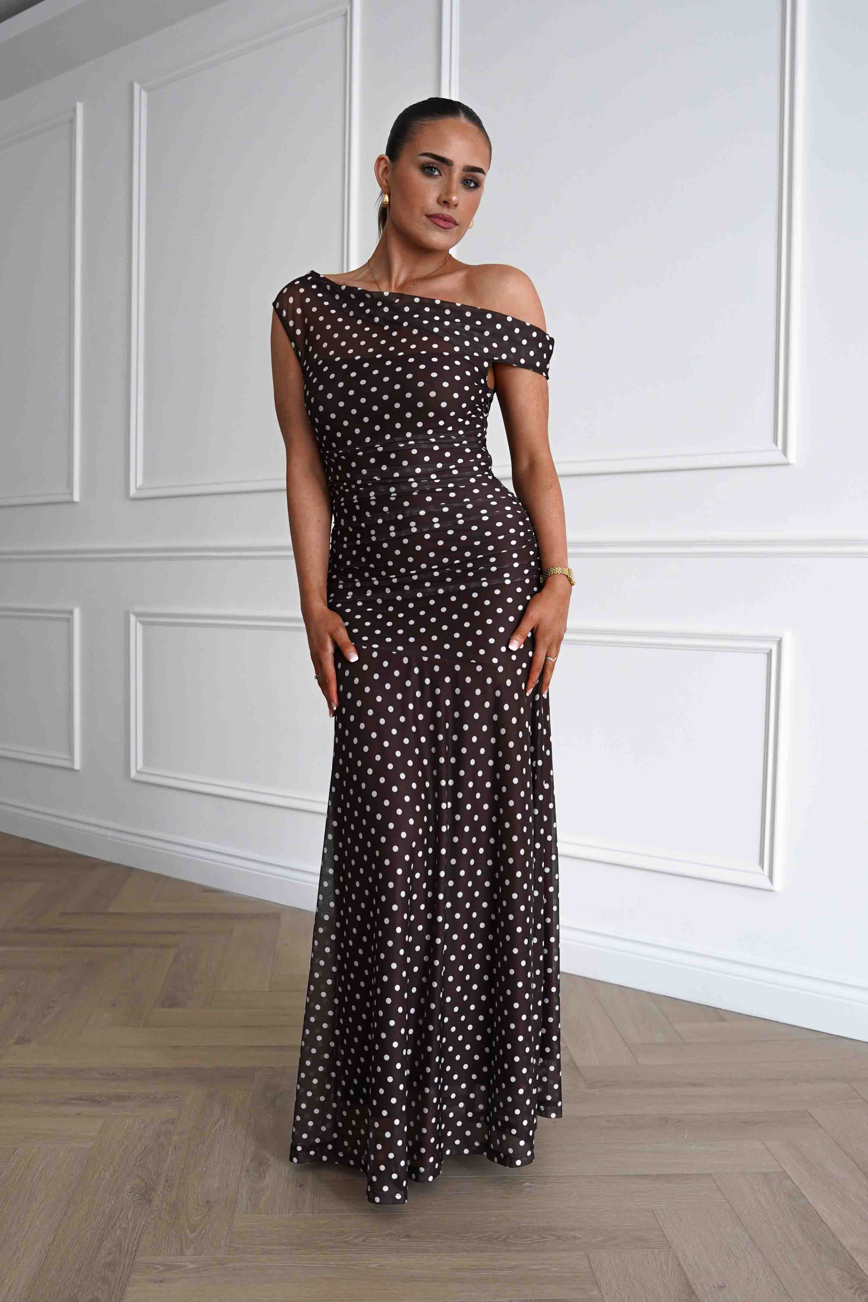 Oh Hello Clothing Dresses > Prom Dresses 1*DONE-INDIKAH-KA0334D10-Polka dot dress