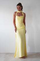 Lisa Multiway Chiffon Gown | Yellow | Debs & Prom | Formal Gown | Oh Hello Clothing