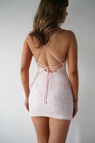 Oh Hello Clothing Women > Clothing > Dresses 1*DONE - LOVESOME-CD30663-PINK MINI DRESS