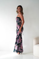 Oh Hello Clothing Women > Clothing > Dresses 1*DONE - LOVESOME-CD55832- HUNTER/LAVENDER DRESS