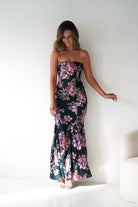 Oh Hello Clothing Women > Clothing > Dresses 1*DONE - LOVESOME-CD55832- HUNTER/LAVENDER DRESS