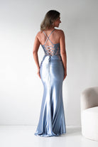 Oh Hello Clothing Dresses > Prom Dresses 1*DONE- Raya Embellished Corset Gown | NEW COLOUR- LIGHT BLUE SAMPLE
