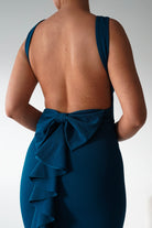 Oh Hello Clothing Women > Clothing > Dresses 1*DONE- Samantha Bow Detail Maxi Dress |TEAL