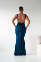Oh Hello Clothing Women > Clothing > Dresses 1*DONE- Samantha Bow Detail Maxi Dress |TEAL