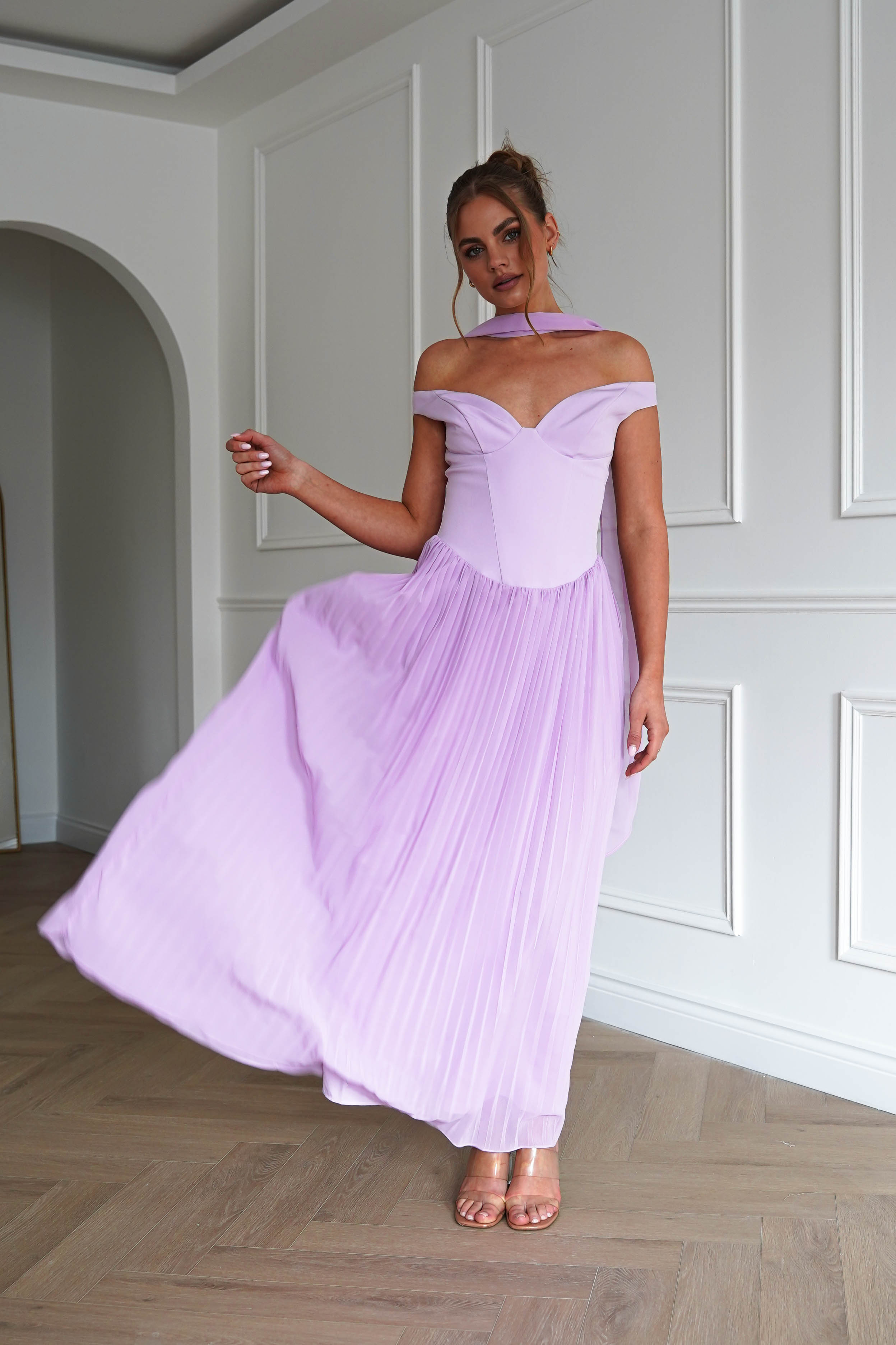 Oh Hello Clothing Women > Clothing > Dresses 1* DONE- SAMPLE LILAC DRESS-