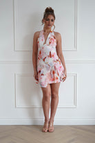 Oh Hello Clothing Dresses > Prom Dresses 1*DONE-SASHA- 65103J- PINK MINI DRESS