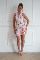 Oh Hello Clothing Dresses > Prom Dresses 1*DONE-SASHA- 65103J- PINK MINI DRESS