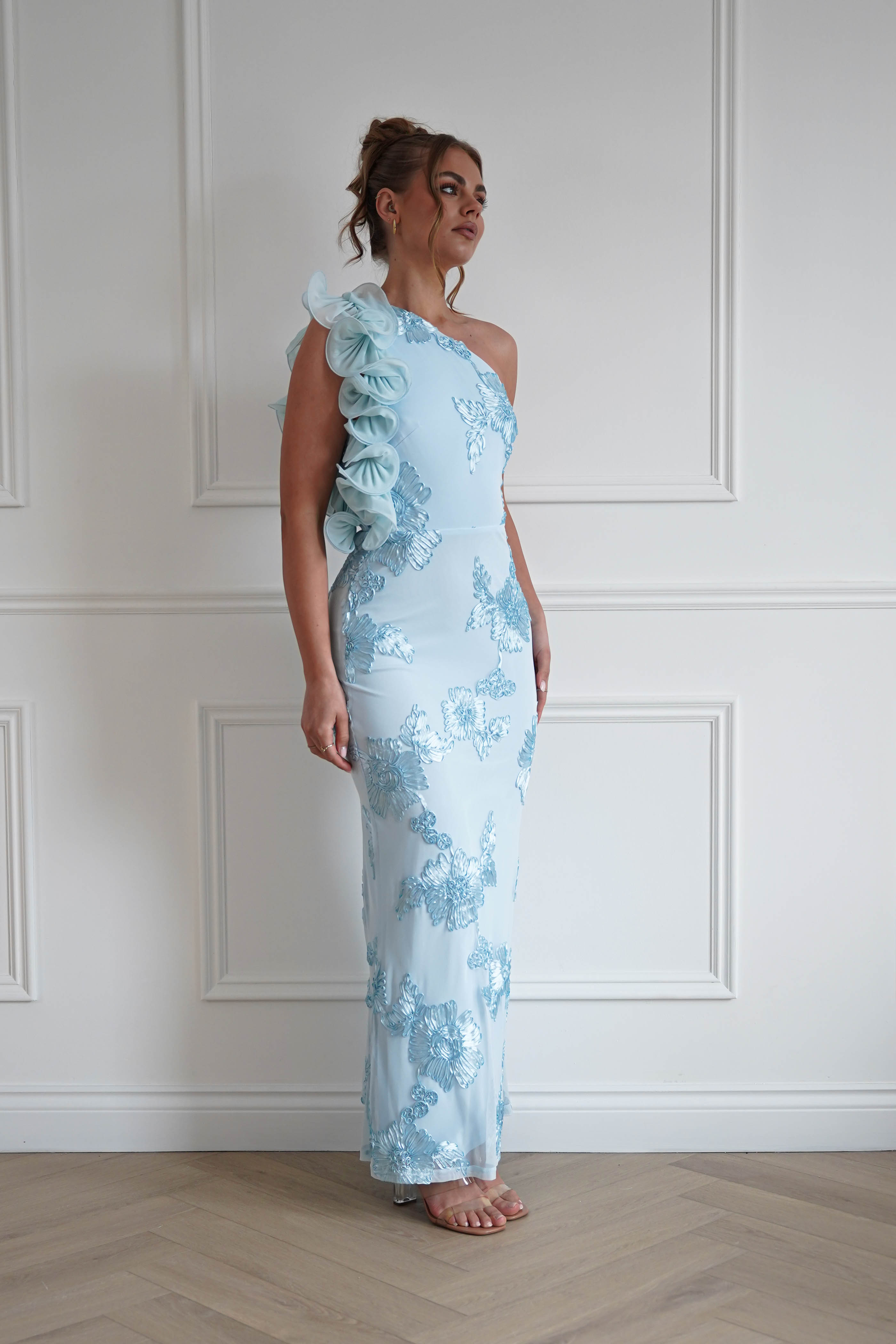 Oh Hello Clothing Women > Clothing > Dresses 1*DONE-Siren Bodycon Maxi Dress / new colour light blue