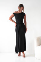 Oh Hello Clothing Dresses 1*DONE - Sleevless midi black dress-OH25027 (Copy)