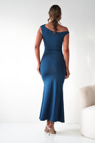 Oh Hello Clothing Dresses 1*DONE - Sleevless midi NAVY dress-OH25027