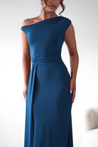 Oh Hello Clothing Dresses 1*DONE - Sleevless midi NAVY dress-OH25027