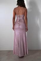 Anastasia Glitter Sweetheart Gown | Blush | Debs & Prom | Formal Gown | Oh Hello Clothing