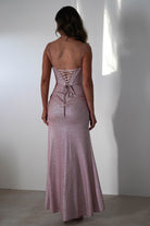 Anastasia Glitter Sweetheart Gown | Blush | Debs & Prom | Formal Gown | Oh Hello Clothing