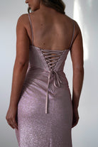 Anastasia Glitter Sweetheart Gown | Blush | Debs & Prom | Formal Gown | Oh Hello Clothing