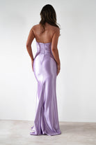Venice Strapless Bodycon Gown | Lilac | Debs & Prom | Formal Gown | Oh Hello Clothing